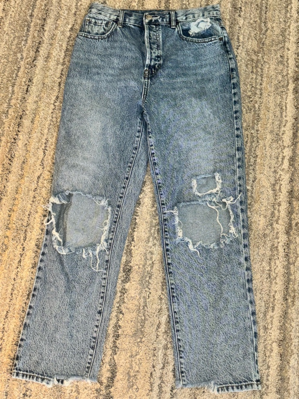 PacSun Light High Rise Straight